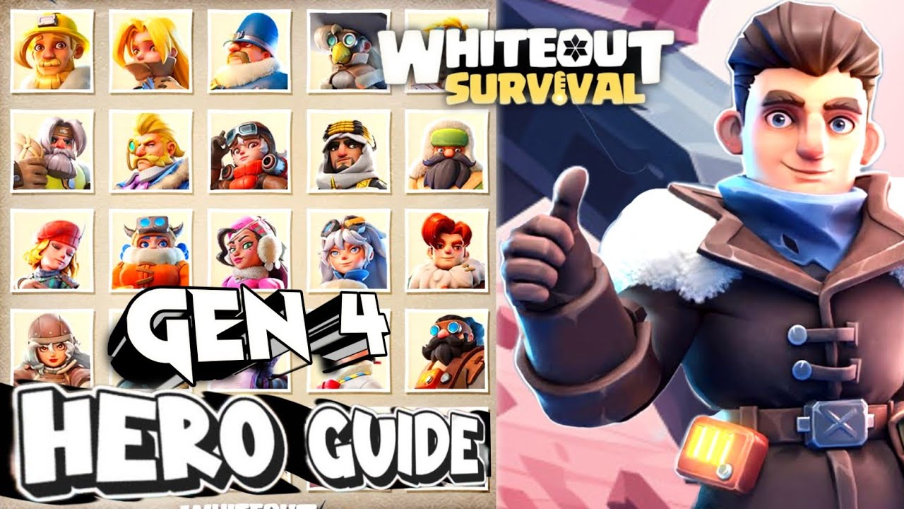 Whiteout survival gen 4 hero guide