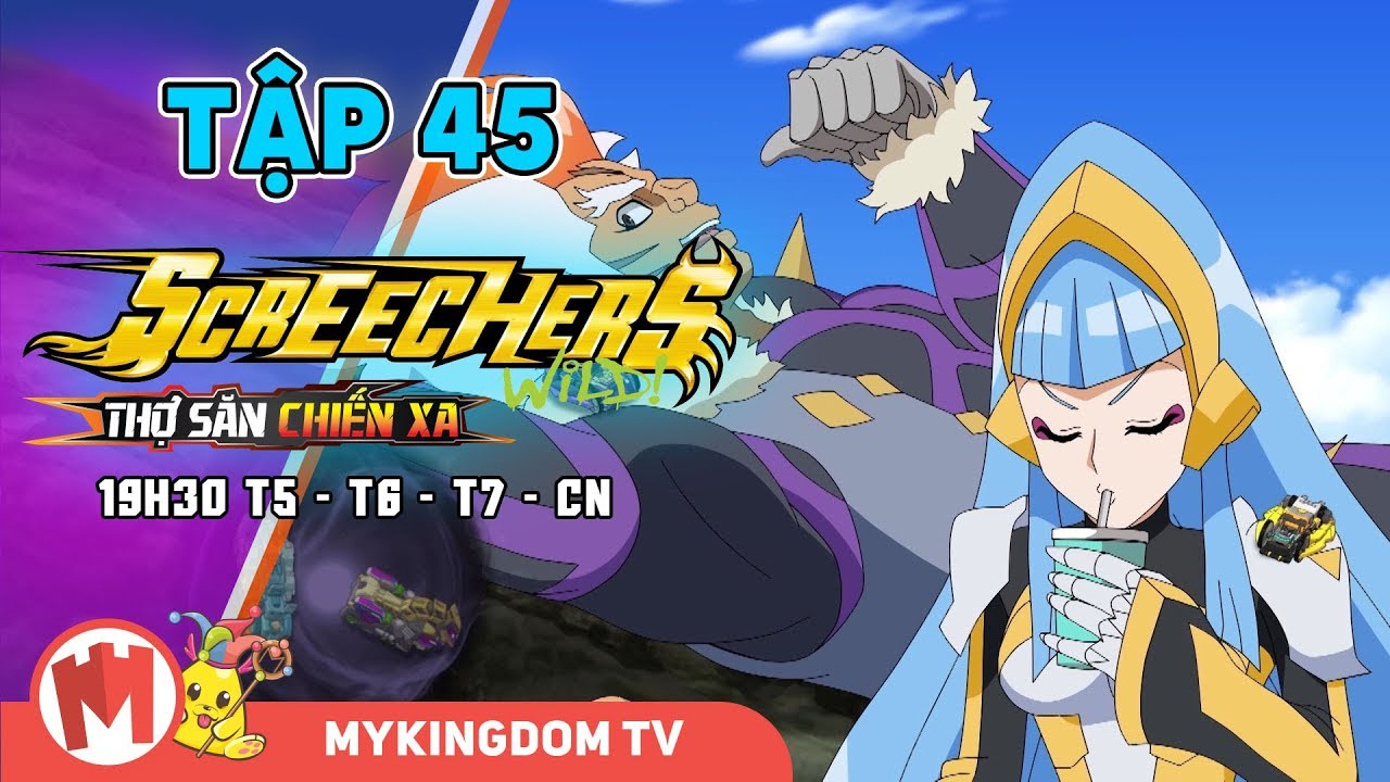 THỢ SĂN CHIẾN XA | Tập 45/52: Giành Lại Yenta - Phim Hoạt Hình Screechers Wild