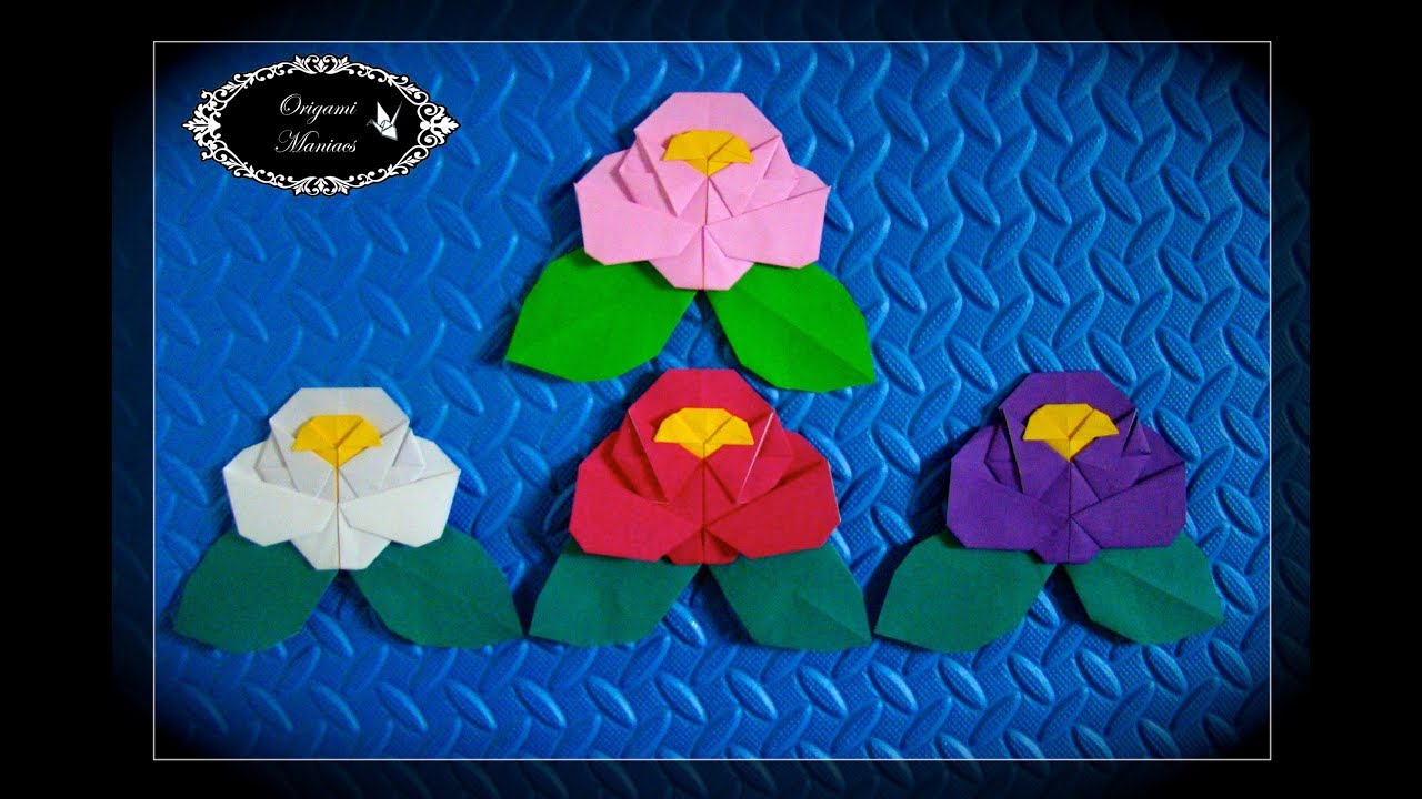 Origami Maniacs 268: Origami Camelia 1