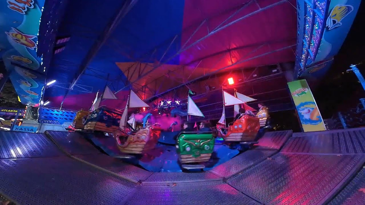 See Sturm Bahn off ride nuit Foire de liége 2025 (be)