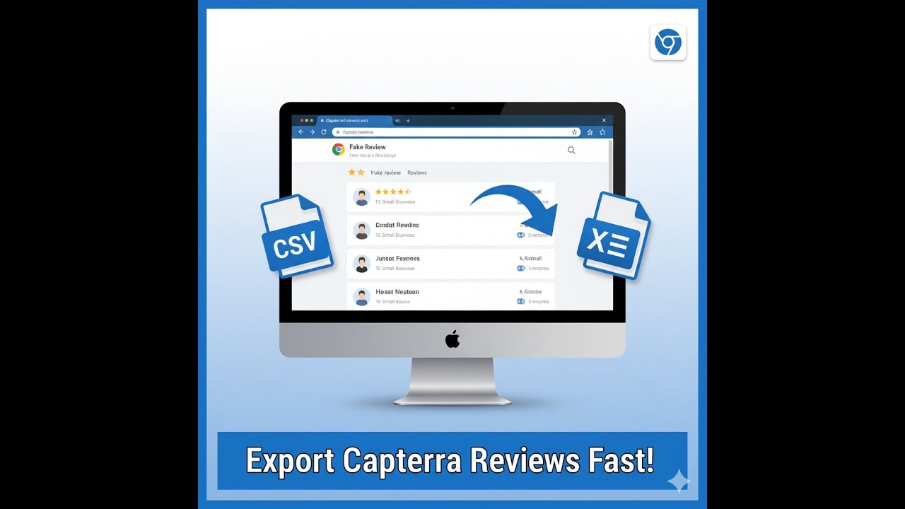 Capterra Reviews Exporter &mdash; Fast CSV/Excel Download (1-Min Guide)