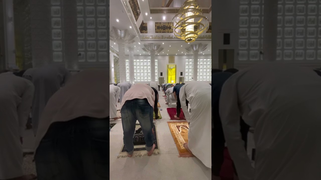 صلاة قيام الليل في مسجد آمنة بنت أحمد الغرير -عجمان - #الشيخ_هزاع_البلوشي #الشيخ_مشاري_العفاسي