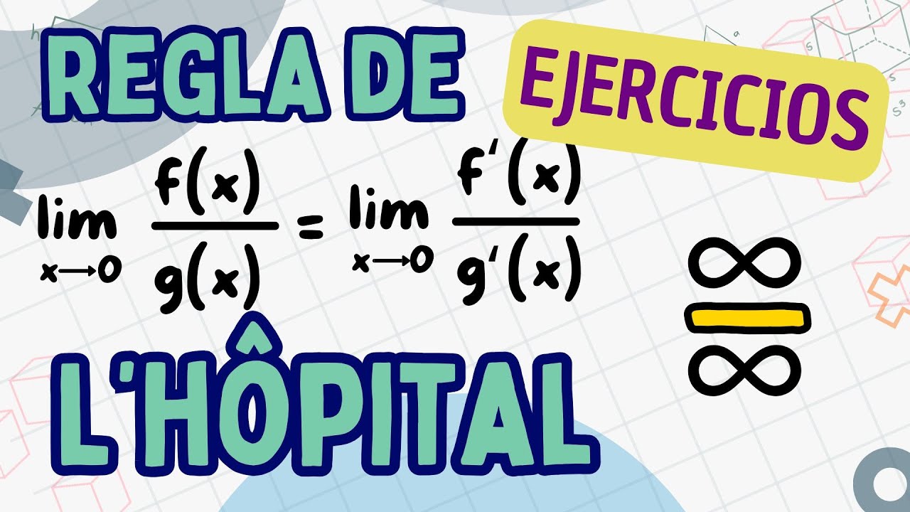 Regla de L'Hôpital para ♾️​/♾️​ | Cómo Resolver Límites INDETERMINADOS Rápido 📈