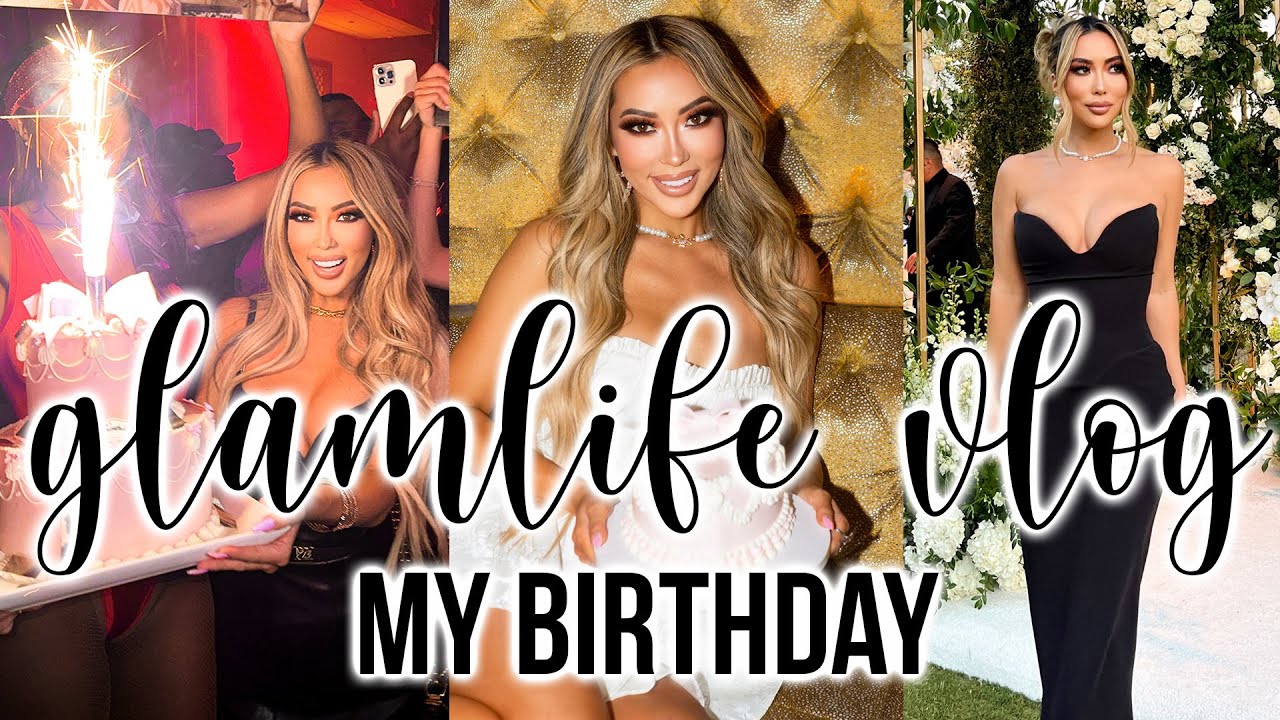 #GLAMLIFE VLOG: LA + VEGAS BDAY PARTY 2023
