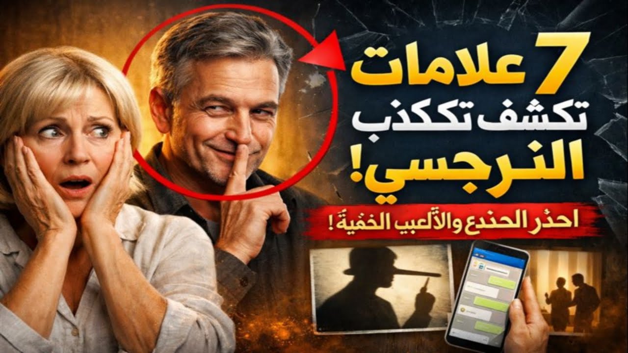 ٧ علامات تكشف كذب النرجسي. إماطة اللثام عن حيله وأساليبه السرية التي تجهلها.