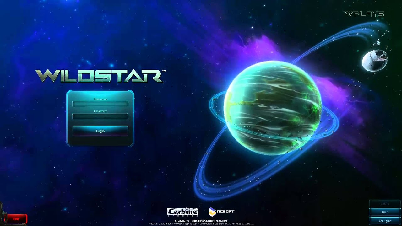 Wildstar Login Screen and Music Extended [1080p]