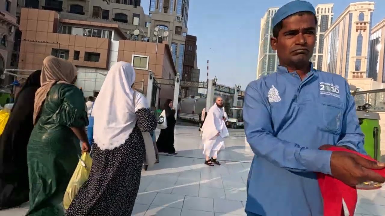 الطريق من الحرم إلى فندق أبراج الكسوة بالحافلة شاهد الآن!