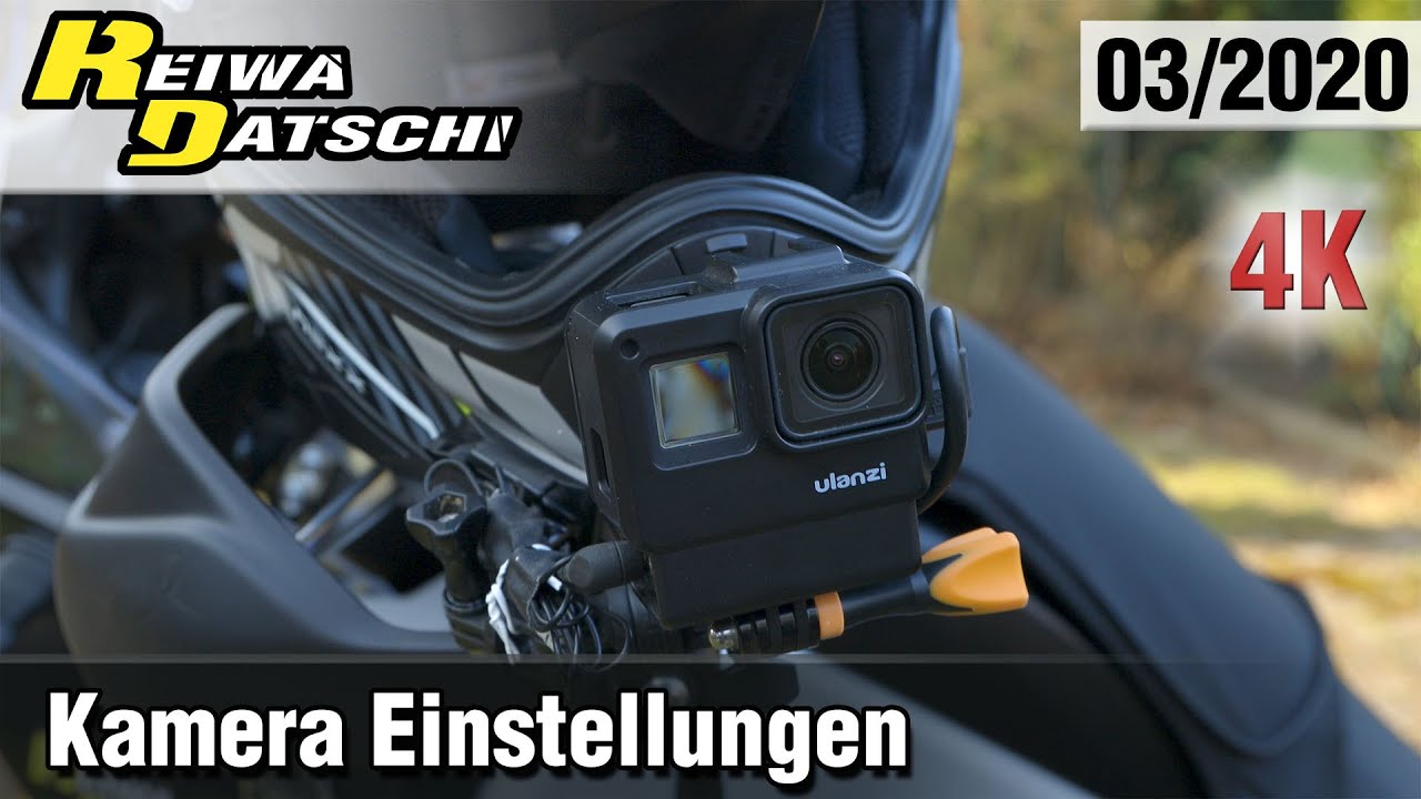 Meine Kamera Settings für High Quality auf Youtube ! GoPro Motorrad Helm Mount!