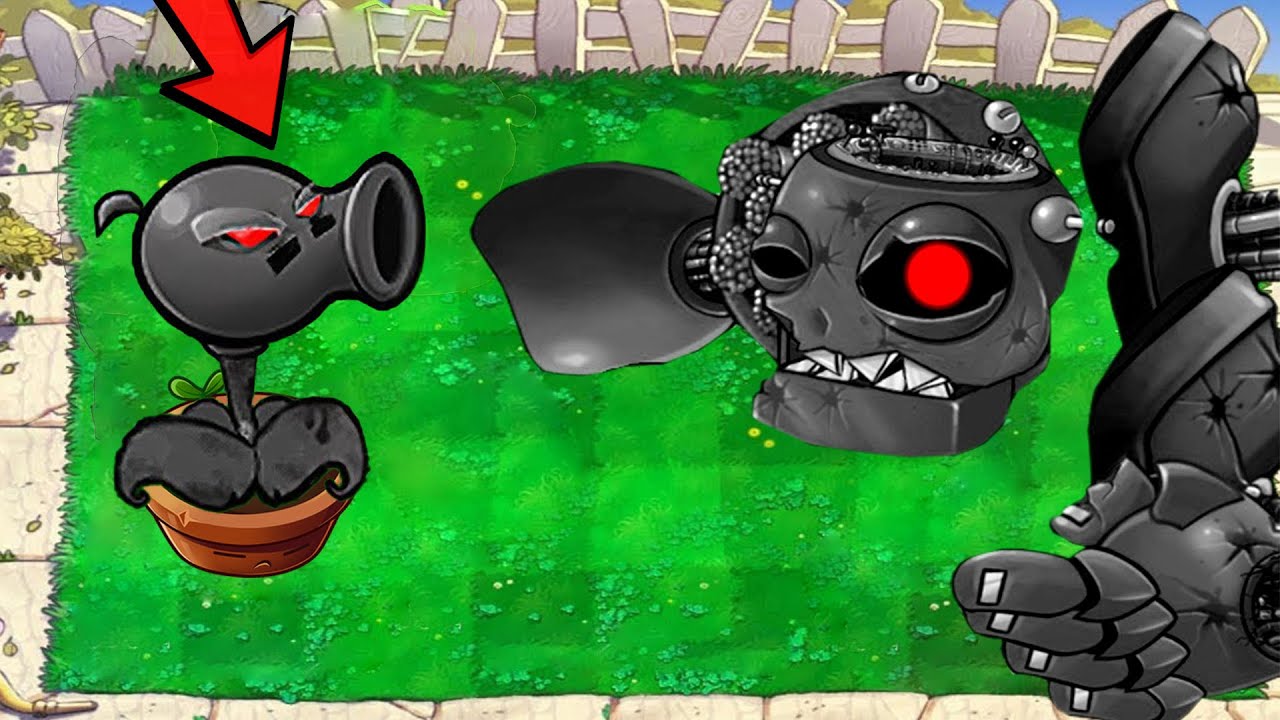DOOM-PEASHOOTER vs Dr. Zomboss vs ALL ZOMBIES - Plants vs Zombies