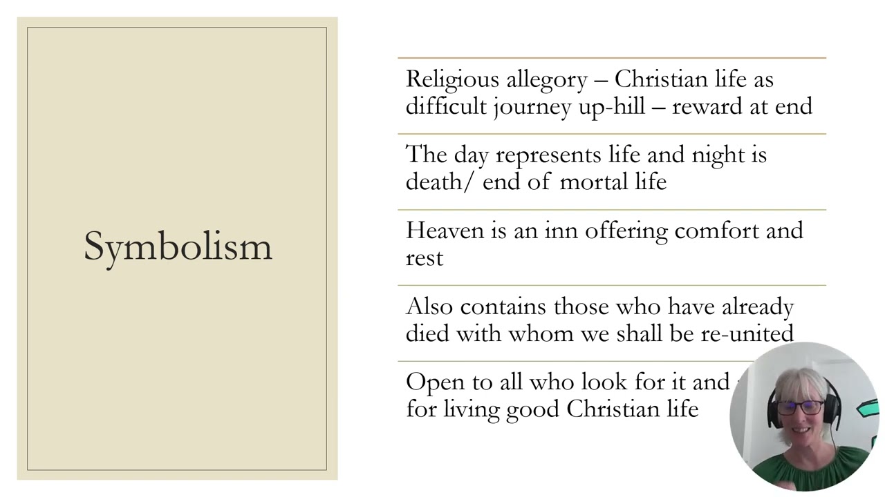 'Up Hill' Christina Rossetti