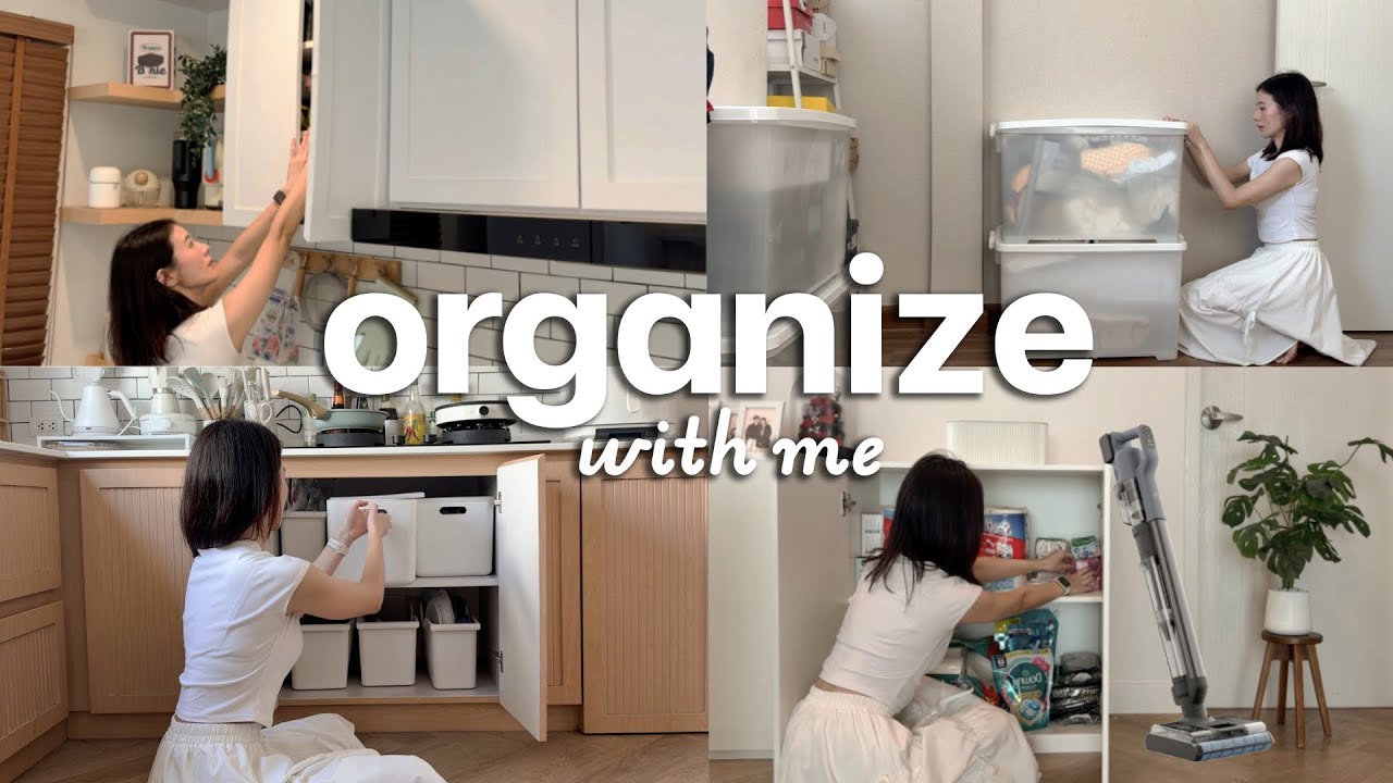 Organize with me🧹จัดบ้านใหม่ให้ไม่กลับมารก! รีเซ็ตบ้านไปด้วยกัน✨ | Holidear