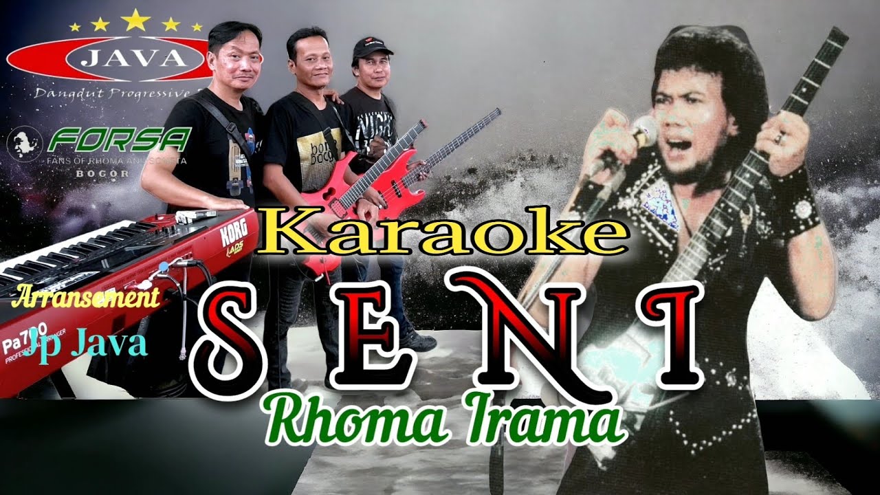 Karaoke Seni - Rhoma Irama & Soneta Group || Karaoke Dangdut