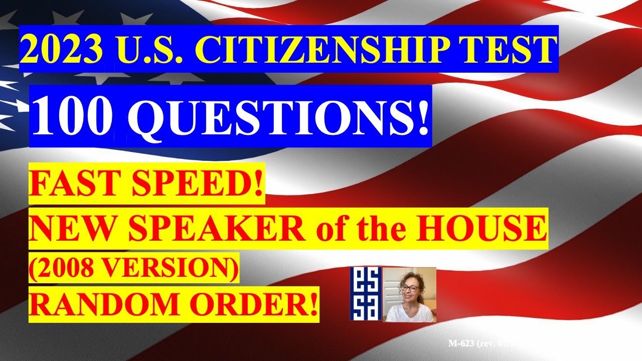 2023 - 100 Civics Questions for the U S  Citizenship Test   (28)