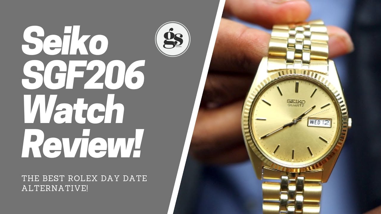 Seiko SGF206 | Лучшая ДОСТУПНАЯ альтернатива Rolex Day Date!