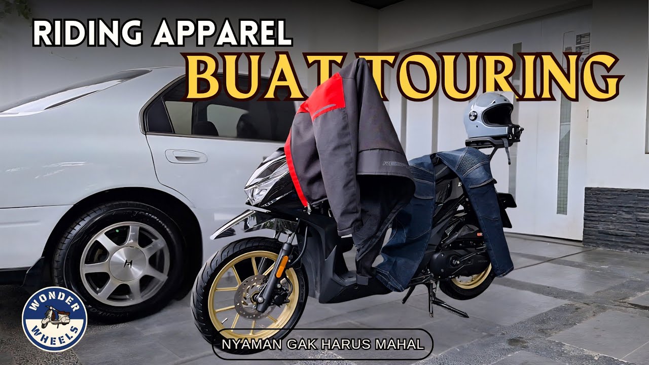 RIDING APPAREL PROPER BUAT TOURING | Bikin Touring Lebih Nyaman‼️