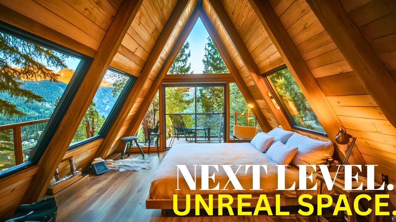 This Tiny House Feels Massive Inside.🤯
