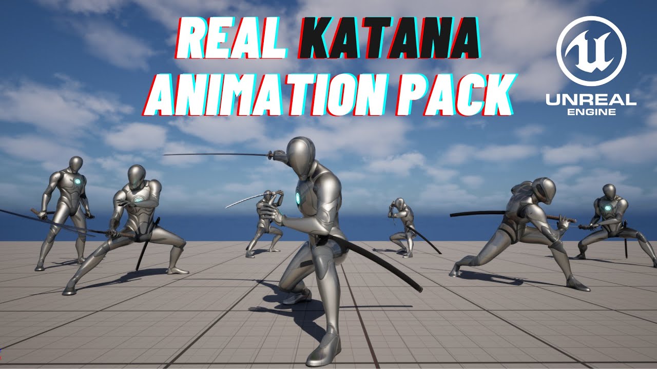 INSANE Katana Animations That Transform Your Games And Movies – Real Katana Animation Pack🔥!