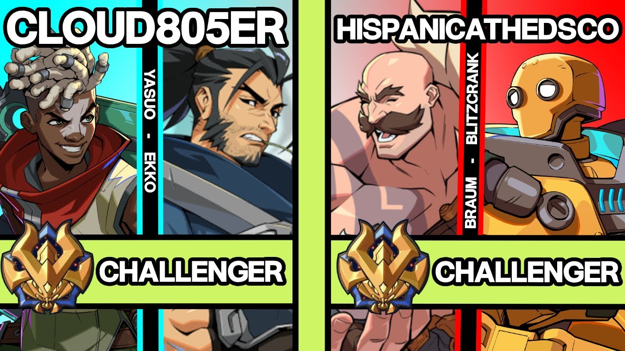 2XKO ▰ CLOUD805ER (Yasuo-Ekko) vs HISPANICATHEDSCO (Braum-Blitzcrank) ▰ 2XKO Pro Replays