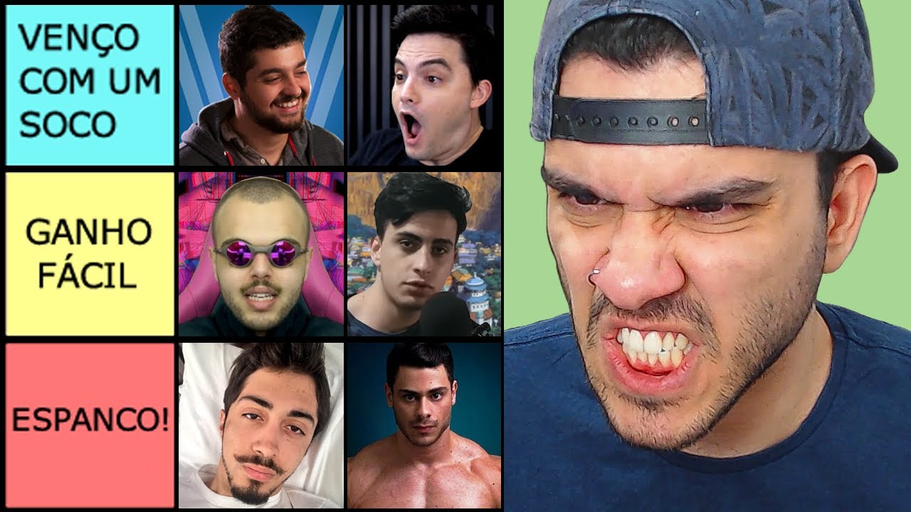 YOUTUBERS QUE EU VENCERIA NUMA LUTA