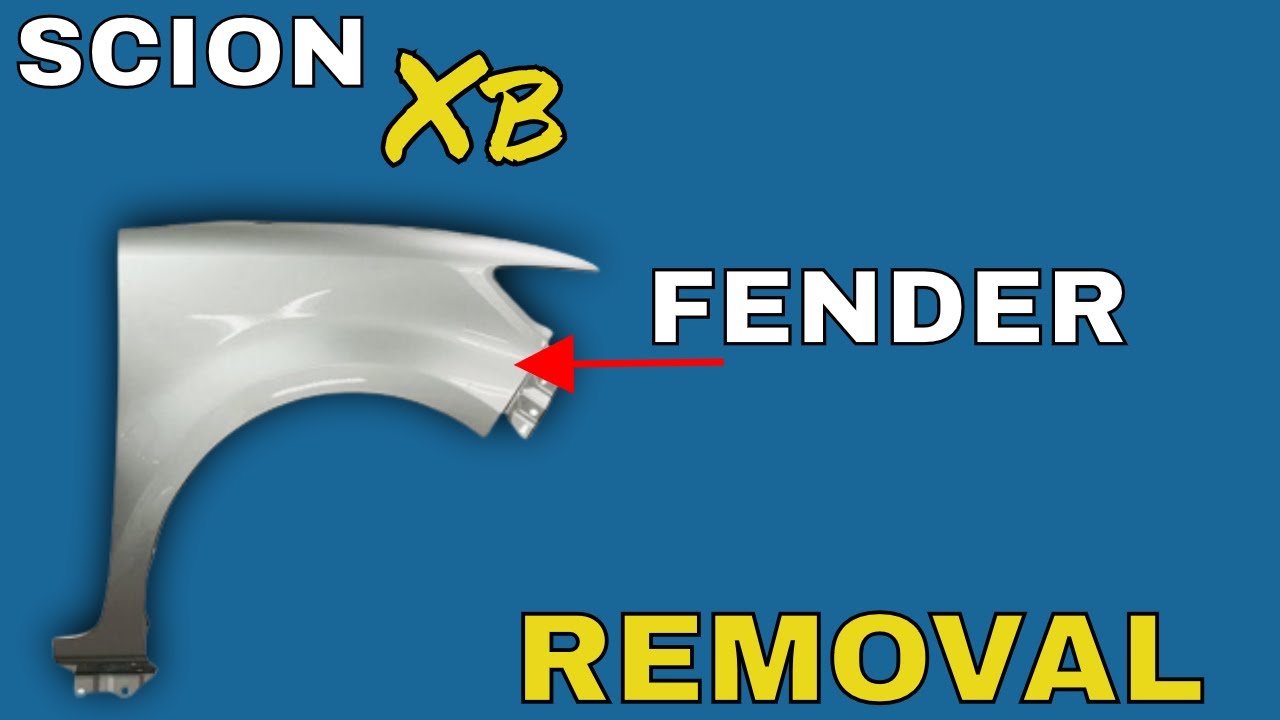 Scion xB 2007 - 2015 Front Fender Removal (J.O.A.T.D.)