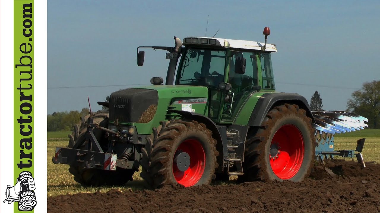 Pflügen mit Fendt 920 und Lemken durch LU Klein-Hitpaß