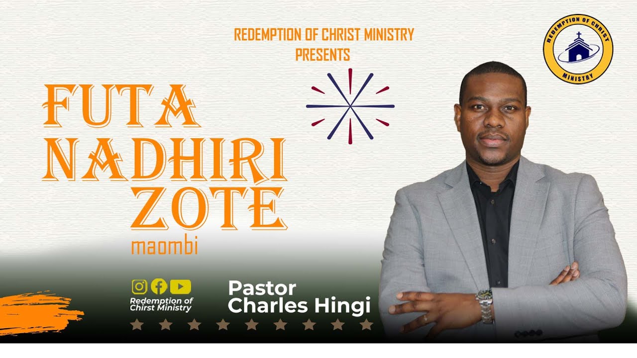 🔴#LIVE: FUTA NADHIRI ZOTE (MAOMBI) - PASTOR CHARLES HINGI