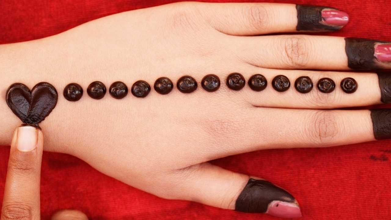 Very simple unique style mehndi design |new easy mehndi design 2026 | mehandi designs| mehndi