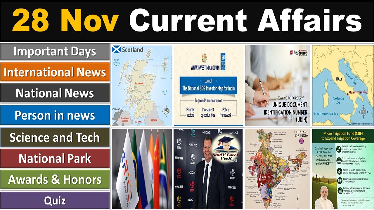 PIB News 28 November 2020 | Indian Express, The Hindu - Current Affairs in Hindi, Nano Magazine VeeR