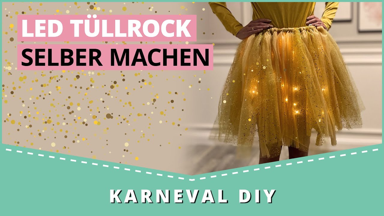 LED Tüllrock selber machen