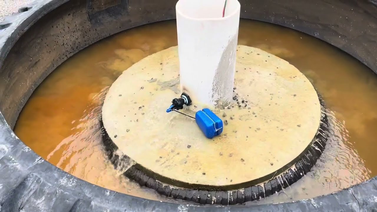 Tire Water Trough System Completed!