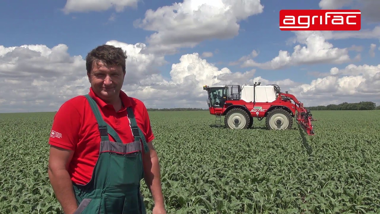 Agrifac Condor testemonials trailer, Slovakia 2017