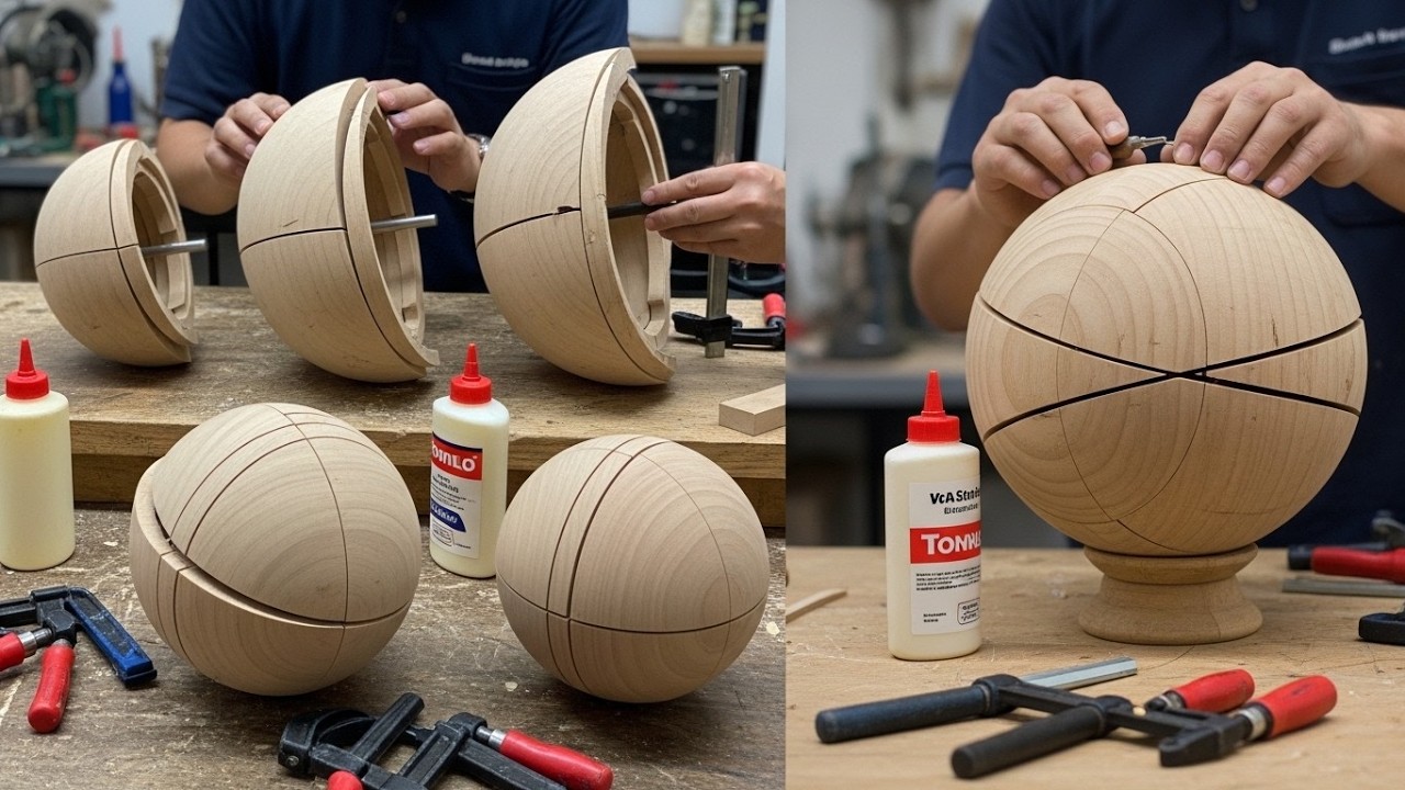 Simple, High-Value Wooden Globe Manufacturing Process!