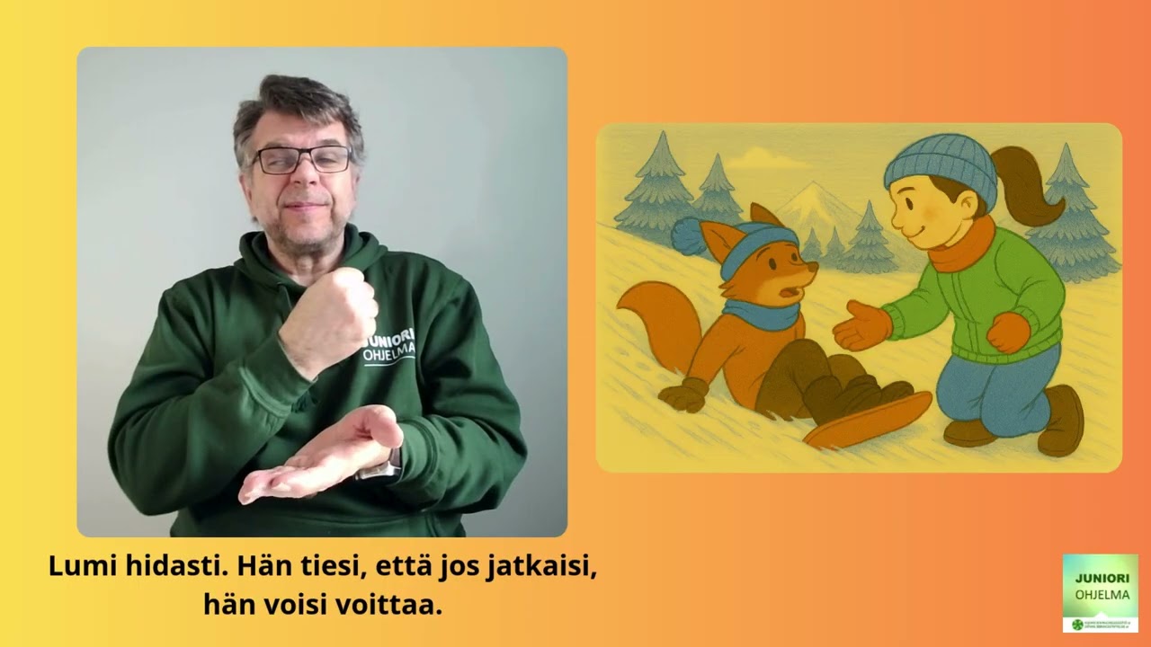 Juniori-ohjelma: Viittomakielinen satu: Lumilaakson talviolympialaiset
