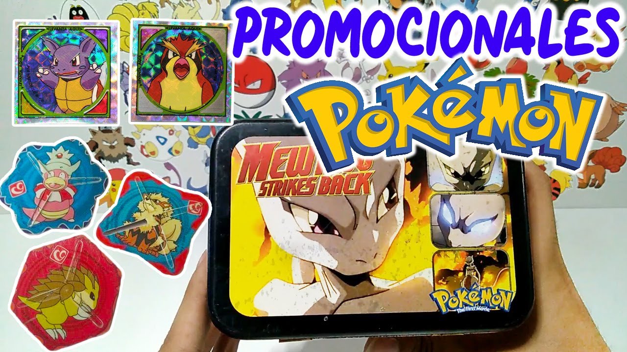 Promocionales Pokémon de México COLECCION de Sabritas, Gamesa, Mirinda