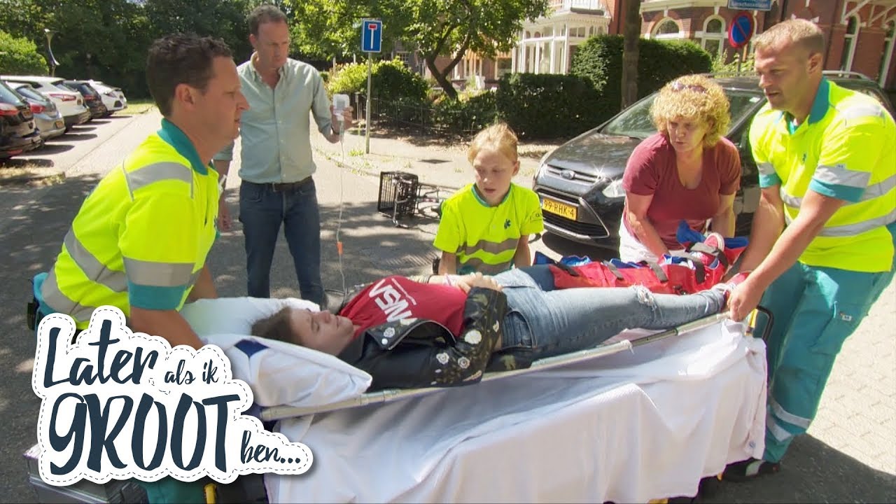 LONNEKE'S DROOM KOMT UIT. DAG WERKEN ALS AMBULANCEVERPLEEGKUNDIGE