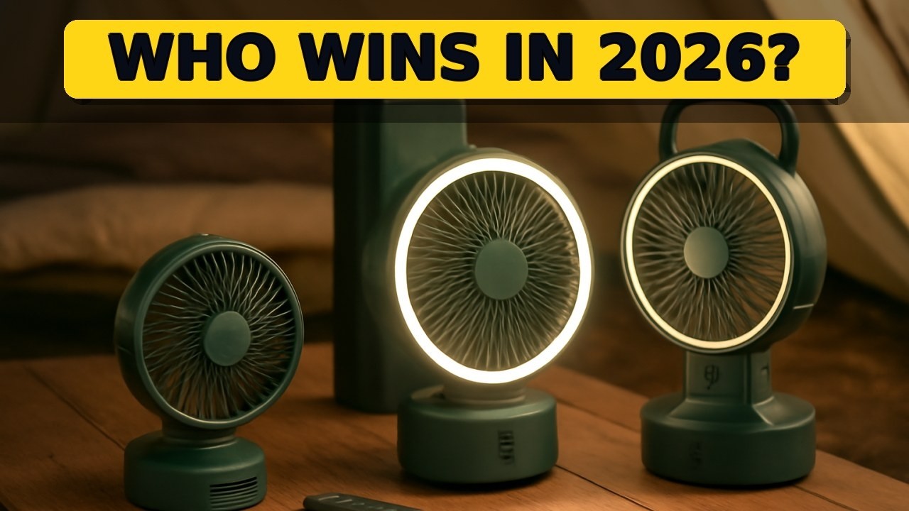 Top 5 Best Camping Fans 2026 - Ultimate Portable Cooling Solution