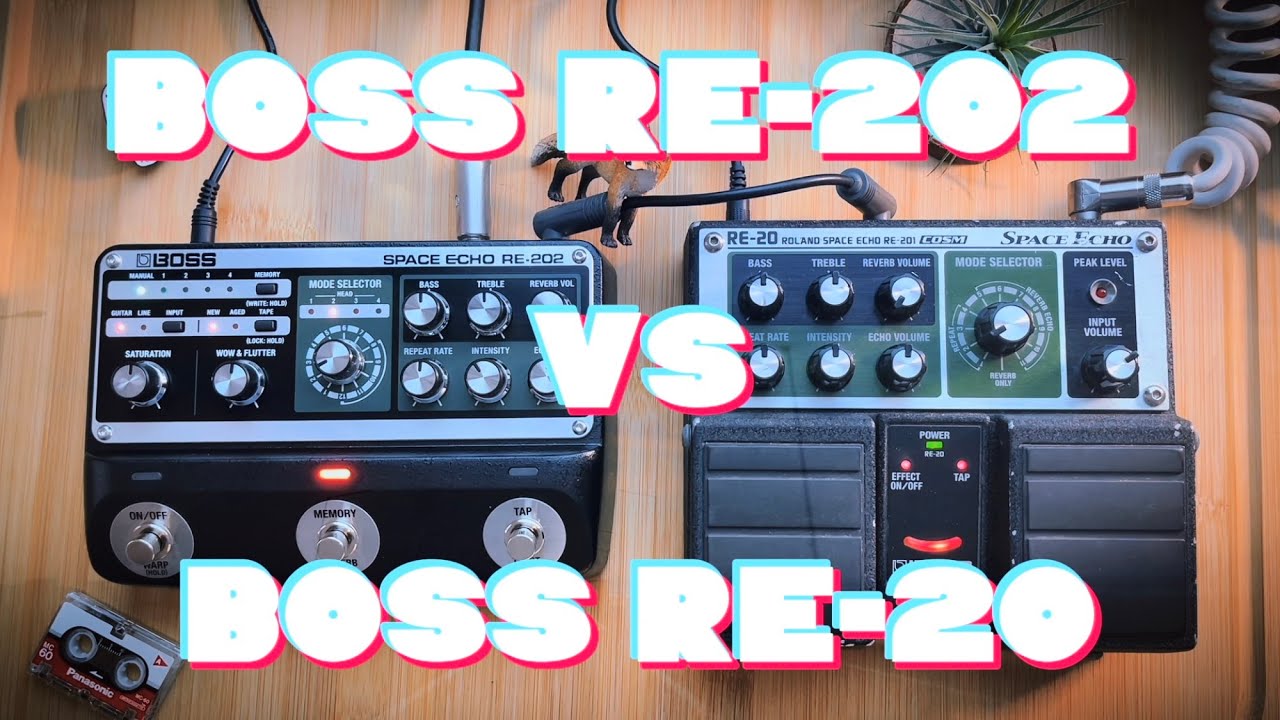 😇Boss RE-202 vs Boss RE-20 (no talking)