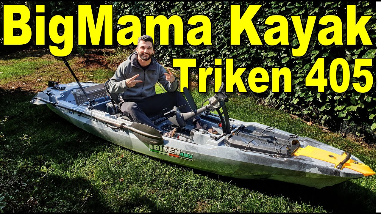 BOMBA !! ECCO IL NUOVO KAYAK !!! TRIKEN405 BigMamaKayak..recensione a 360° #KayakFishing