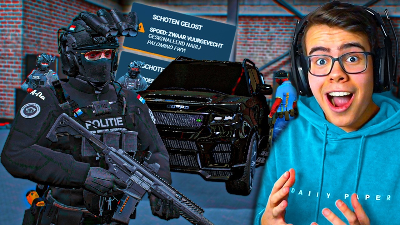 CRIMINELEN Op JAGEN Als DSI! 😈 | Springbank RP
