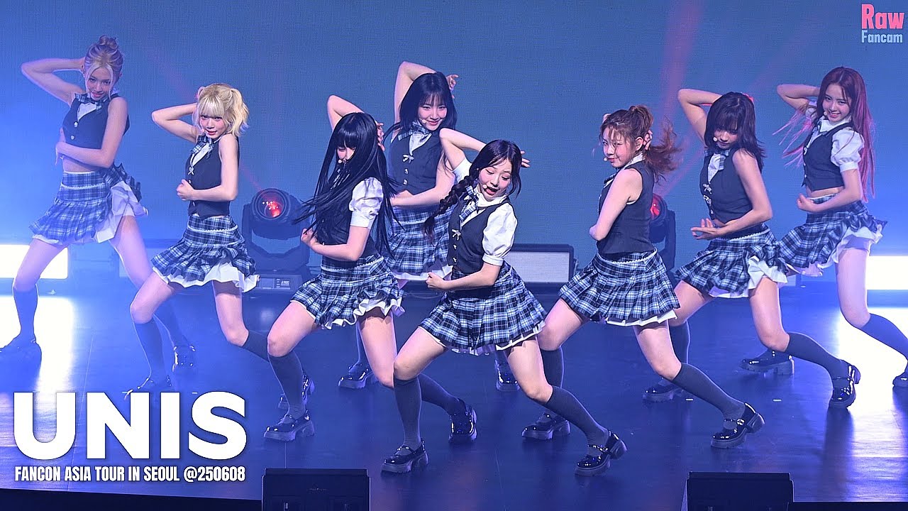 UNIS FANCON ASIA TOUR IN SEOUL ♬ Dopamine ♬ Poppin' @250608 #유니스 #팬콘 #아시아투어 #도파민 #팝핀