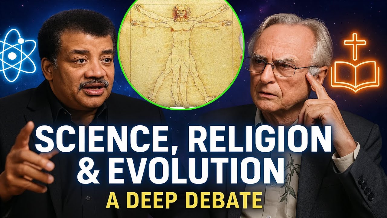 Neil deGrasse Tyson, Richard Dawkins Discuss Science, Religion,Evolution A Thought-Provoking Debate!