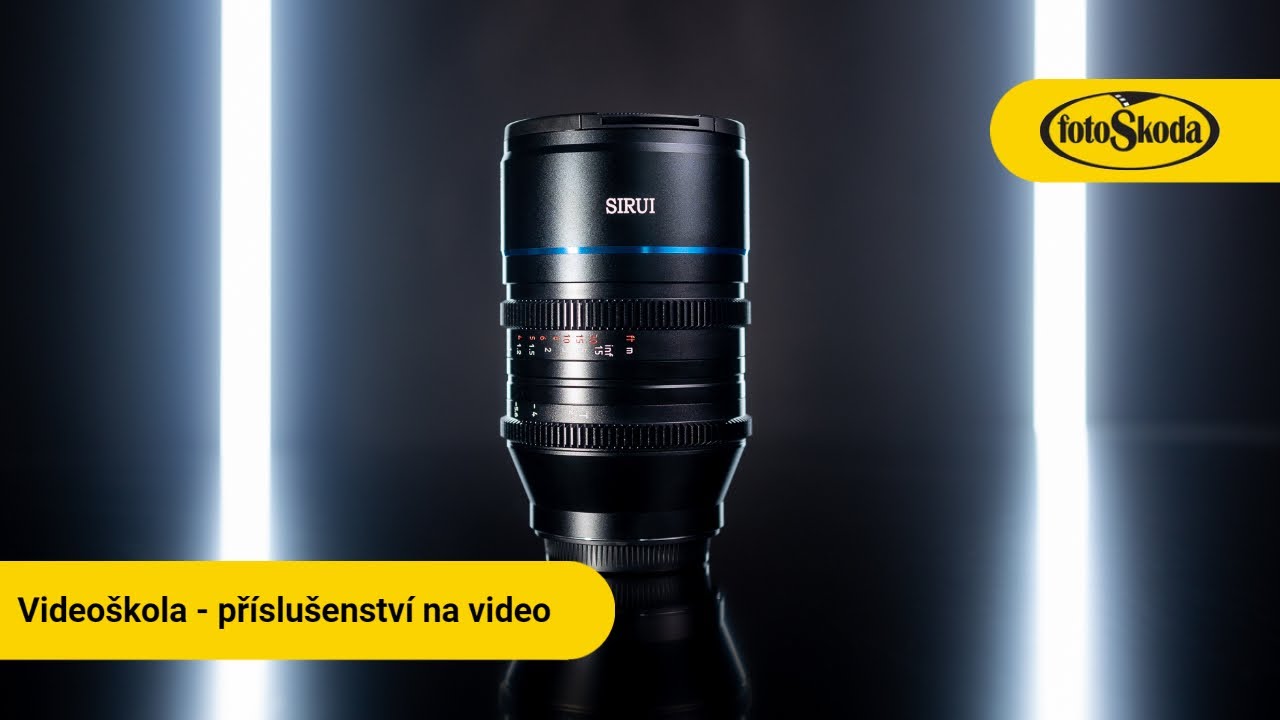 Videoškola #6 - příslušenství pro natáčení videa