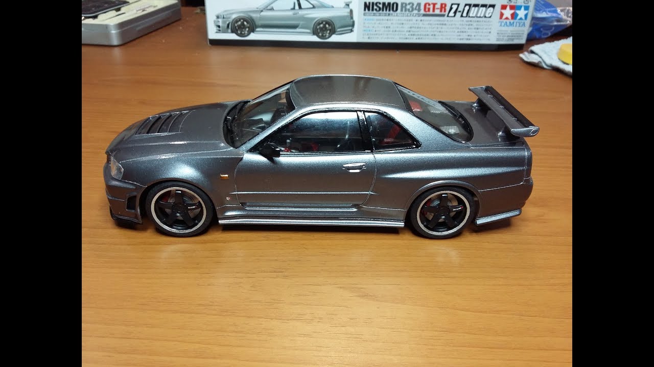 Nissan GT-R R34 Nismo(Z-Tune) build - Tamiya 1/24