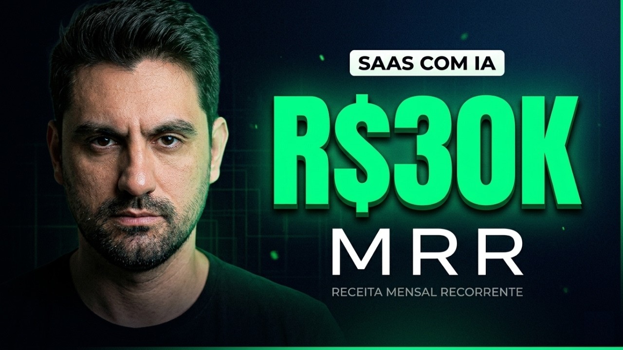 Criei um SaaS com IA que Fatura R$30k/m&ecirc;s (m&eacute;todo completo)