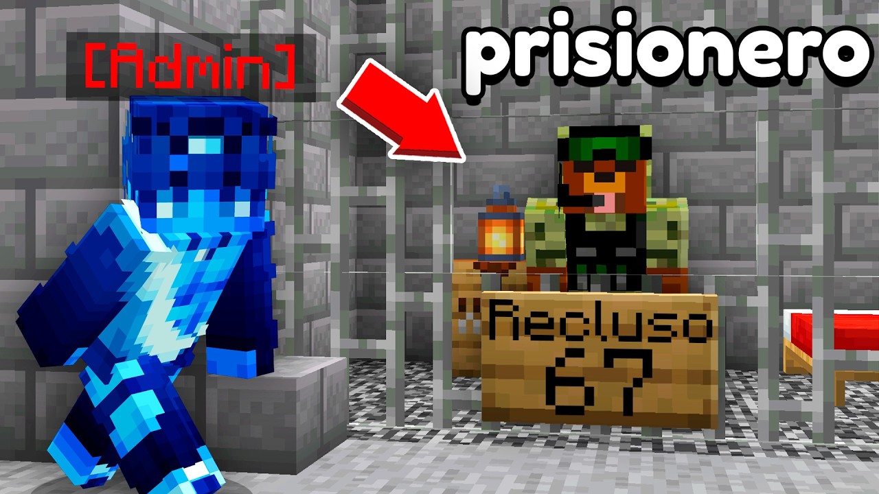 Investigué la CÁRCEL ILEGAL del ADMIN en mi Servidor de Minecraft