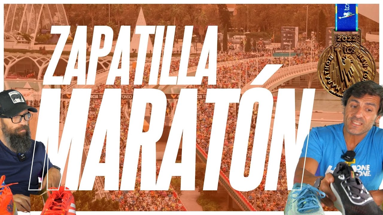 ¿Qué zapatilla necesito para maratón? ✔️🏃