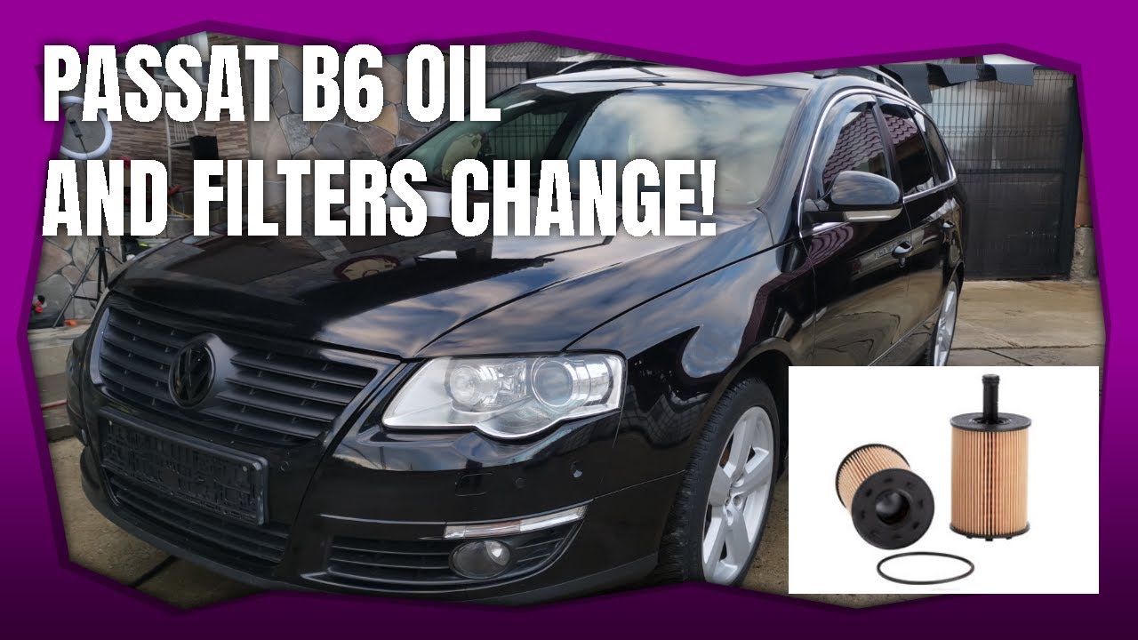 VW passat b6 замена масла и фильтров.
