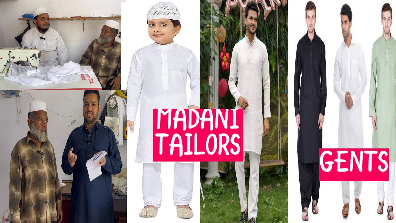 Hyderabad famous Madani tailors specialist in gents Kurta pyjama Pathan starting ₹500#viralvideo 😱🔥🔥