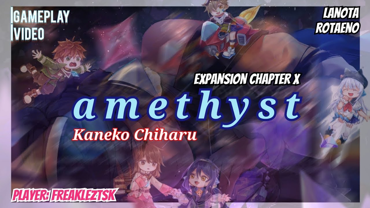 [Lanota] amethyst | MASTER 15 | PERFECT PURIFIED!!【Rotaeno Collaboration】