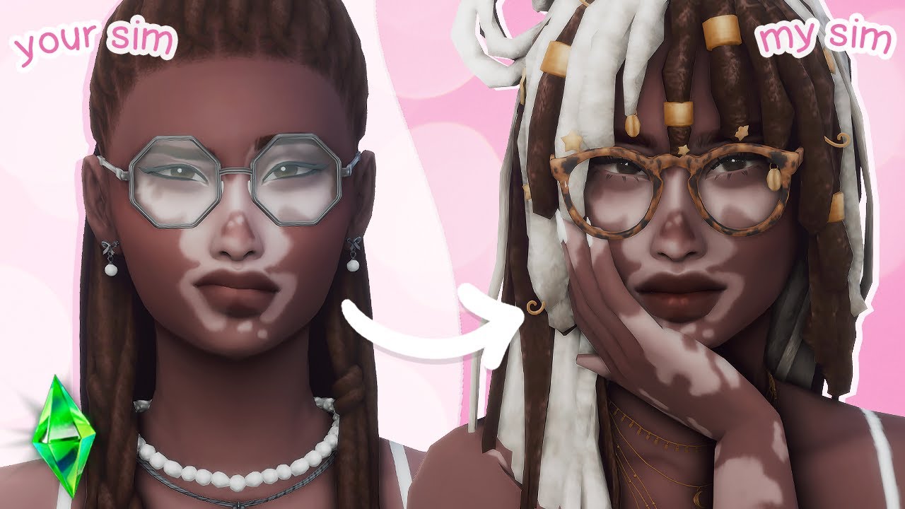 Giving your sims the ULTIMATE makeover in the Sims 4 + CC List